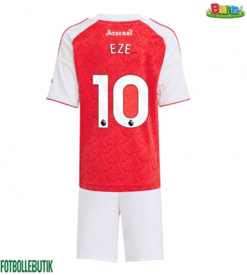 Arsenal Eberechi Eze #10 Hemmaställ Barn 2025-26 Kortärmad (+ Korta byxor)